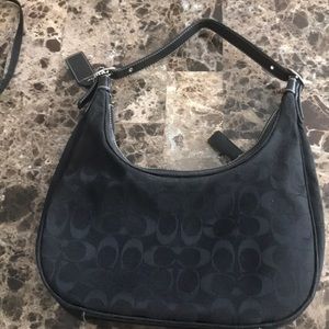 Black Coach material classic signature c hobo